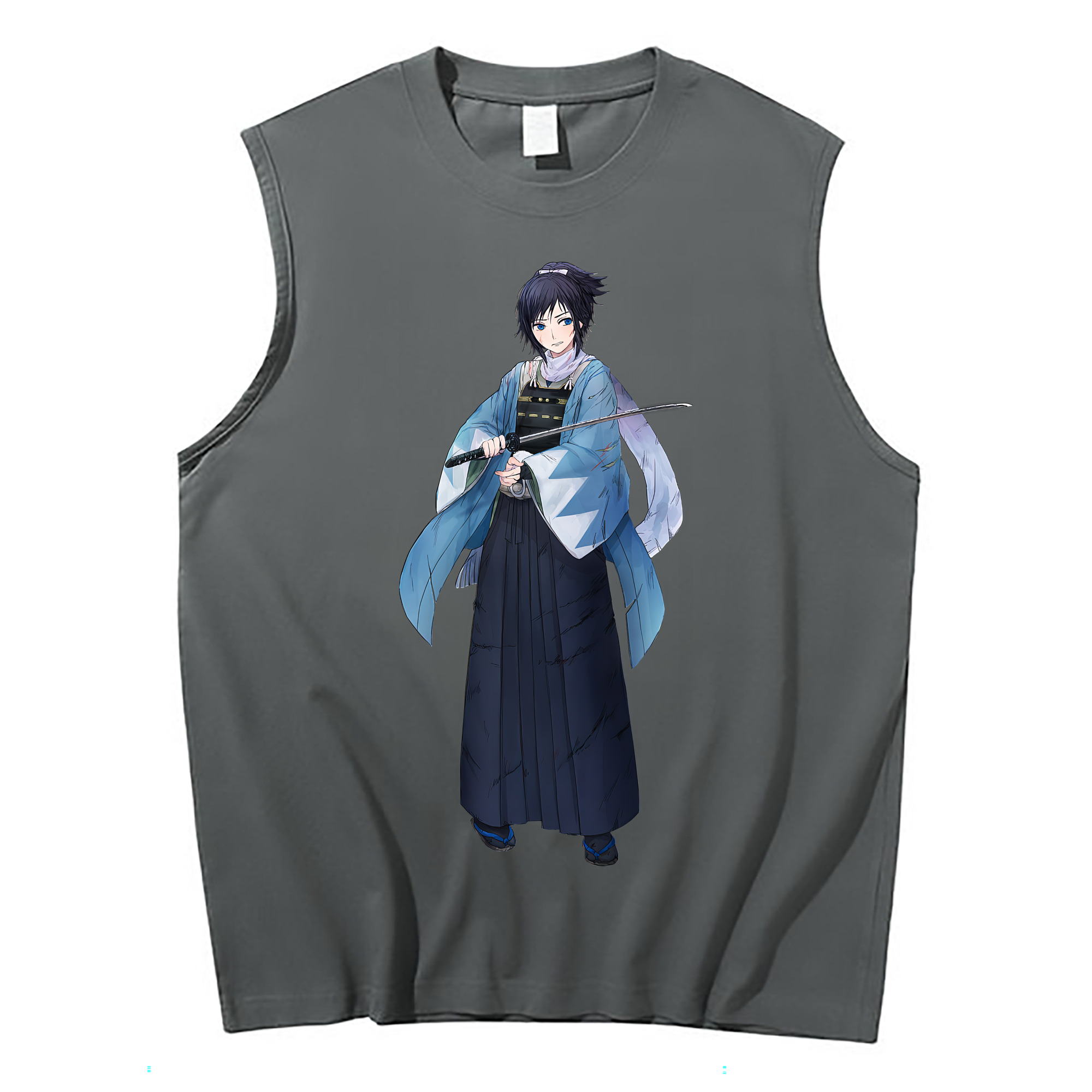 （画像用） 刀剣乱舞 Touken Ranbu コットン100％タンクトップ（フロントプリント）